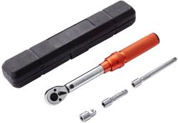 Vevor Nyomatékkulcs 0, 6 cm, 20-200 in. lb / 3-23 nm, kétirányú, adapterrel