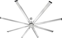 VEVOR Mennyezeti ventilátor 244 cm, 8 alumínium lapát, 6 sebesség, egyenáramú motor