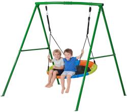 Vevor Gyerekhinta 100 cm-es üléssel, teherbírás 199, 6 kg, fém A-alakú váz