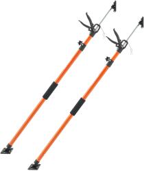 Vevor Teleszkópos tartórúd 2 db, acél, 116-290 cm, teherbírás akár 70 kg