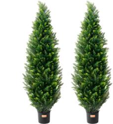 Vevor Műcédrusfa 2 db 152, 4 cm UV-álló beltéri/kültéri használatra