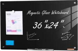 Vevor 36×24"-os üvegmágneses fali tábla radírral és 2 filctollal