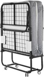 VEVOR Összecsukható ágy 79 cm × 194 cm, 12 cm-es matrac, memóriahab, fémváz