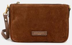 Gianni Chiarini keresztpántos táska női velúrbőr NORA POUCH - barna Univerzális méret
