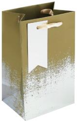Eurowrap ajándéktasak (12, 7x20, 3x9 cm) arany-ezüst átmenetes (6) (35371-9C)