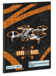 Ars Una 2032, sima A5 füzet Drone X (5538) 26 (53615381)