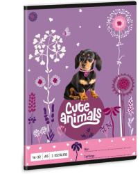 Ars Una 1632, II. oszt. A5 füzet Cute Animals-puppy (5369) 24 (53593696)