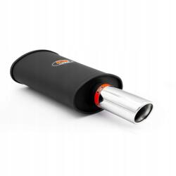 RM Motors Sport kipufogó RM113 polírozott véggel KSZP76/76DK 2x50 mm