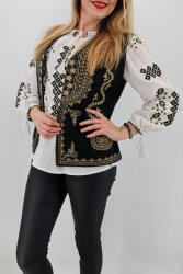 Magazin Traditional Vesta brodata cu model traditional Angelica 3