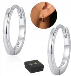Bsrebra Fülbevaló Ezüst Próba 925 Kerekek Karikák Ezüst Egyenes Kerekek Női 15.6mm