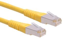 Roline S/FTP (PiMF) Patch Cord Cat. 6, yellow 7.0m (21.15.1372) - pcone