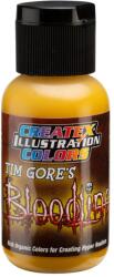 CreateX Colors Illusztrációs Okkersárga airbrush festék CreateX 30 ml - Illustration Injury Ochre 5037 Bloodline () (Crea-5037.30)