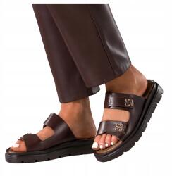 Casu Flip-flop Női Bőr Platform Tépőzáras Pántok Dekoráció R 37 (7111140000379)