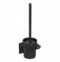 WENKO Szilikon Fali Wc Kefe Fekete 10 5X10 5X35 5 CM Turbo Loc (26587100 -WKO)