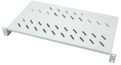 LogiLink 19" -os konzolos polc, elöl csavaros rögzítés, 300 mm mély, szürke (SF1C40G)