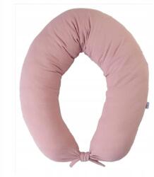 BabyMatex Matex Pozícionáló párna Moon Muslin 260 cm rózsaszín (TB0076)