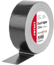  Fekete duct tape - erős, univerzális ragasztószalag 48 mm x 15 m (5903293048498) - valtogomb