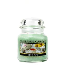 Cheerful Candle Cheerful Candle® Tea Thyme közepes üveggyertya 454 g