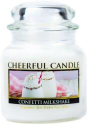 Cheerful Candle Cheerful Candle® Confetti Milkshake közepes üveggyertya 454 g