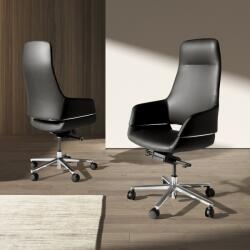 AC Atelier Scaun de birou modern piele sintetica Black (AC 4259)