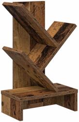 vidaXL Raft de carti în forma de copac cu 3 etaje 30 x 18 x 48 cm GartenMobel Dekor (8012362) Biblioteca