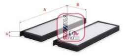 SOFIMA Filtru, aer habitaclu / polen SOFIMA S 3395 C (S 3395 C)