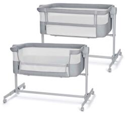 KinderKraft NESTEE UP 2 бебешка кошара LIGHT GREY (KLNEE002LGRF000) - bebetabg