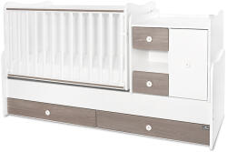 Lorelli ЛЕГЛО MiniMAX 190/72 ЦВЯТ БЯЛО/КАФЕ NEW (10150500042A) - bebetabg