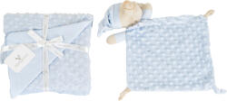 Cangaroo Одеяло 75/100 см с играчка Bennie син (111874)