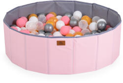 Moni Сгъваем басейн с 90бр. топки Melo-розов (112542)