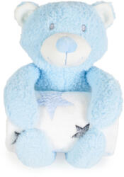 Cangaroo Одеяло 90/75 cm с играчка Rory Bear син (111966)
