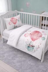 Babyhome Бебешки спален комплект от 4 части принт Цвят КРЕМ (11301)