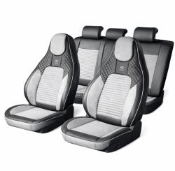 AVEX Set huse scaune auto Premium, model BLAZE Prime, design Sportiv, universale, ergonomice, Piele Ecologica cu insertii textile, c (AVX-USVG59)