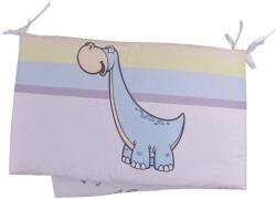 Babyhome Обиколник за детско легло Babyhome Цвят ШАРЕНО С ДИНО (2115)