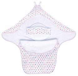 Sevibaby Завивка тип дрешка с предпазител за кръста Цвят ТОЧКИ (289-2)