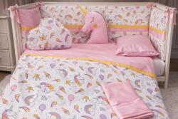 Babyhome Комплект за бебешко легло еднорог (Yuar36)