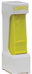 Flippy Feliator manual de unt Flippy, material plastic, design usor si practic, 20x6x8.5 cm, Butter Cutter, alb (124996)