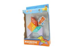 Flippy Set inteligent de constructie cu piese magnetice, Flippy, 6 piese, pentru copii, +3 ani, multicolor (103614) Jucarii de constructii magnetice