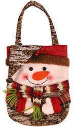 Flippy Geanta pentru Cadouri de Craciun, Flippy, Model Om de Zapada, Decoratiune Sarbatori, 46x23x2 cm, Multicolor (132308)