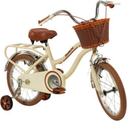 Toimsa Детски велосипед Toimsa - Vintage, 16'', с кошница, бежов (NEW024833)