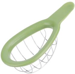 Flippy Feliator de Avocado, Flippy, pentru Taierea in Cubulete, Multifunctional, pentru Bucatarie, Otel Inoxidabil, ABS, 16x8x5 cm, Verde (126556)