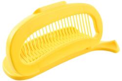 Flippy Feliator Multifunctional pentru Alimente, Flippy, Model Banana, pentru Legume si Fructe, Accesoriu pentru Bucatarie, 28.8x18.3 cm, Galben (132606)