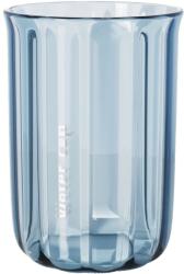 Flippy Cana de Apa pentru Clatit, Flippy, pentru Periuta de Dinti, 200 ml, 10.4 x 7.3 cm, Albastru Transparent (128527)