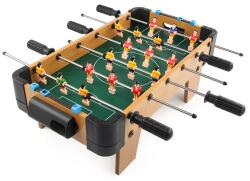 Flippy Masa de fotbal cu teren si 18 jucatori Flippy, 6 manere, cu tablou pentru scor, din metal, lemn si ABS, 51 x 44 x 17.5 cm, cu picioare, pentru copii/adulti (125739)