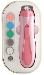 Flippy Pila Electrica, Flippy, pentru Copii si Bebelusi, din ABS, 6 Accesorii, cu Lumina LED, 9.5 x 6 x 17 cm, Roz (133215)