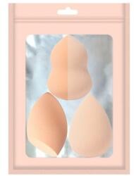 Flippy Set Buretei Machiaj, Flippy, Premium, nude, 3 bucati (124114)