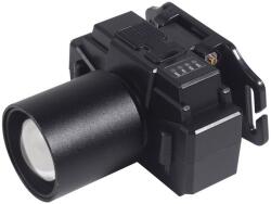 Flippy Lanterna LED de Montat pe Cap, Flippy, cu Raza Lunga de Zoom, Far Telescopic, Reglabil, Rezistent la Apa, pentru Pescuit in Aer Liber, Camping, Lumina Puternica, Lanterna, 7x4.5x6 cm, Negru (132830)