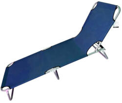 Tradesor Șezlong de Plajă Albastru Pliabil din Aluminiu 510245 (510245)