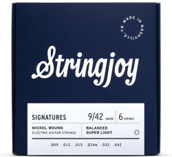 Stringjoy Signatures 9-42 nikkelezett elektromos gitárhúr készlet