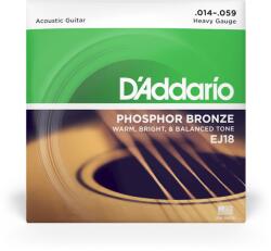 D Addario D'Addario EJ18 akusztikus húr foszfor bronz 014-059